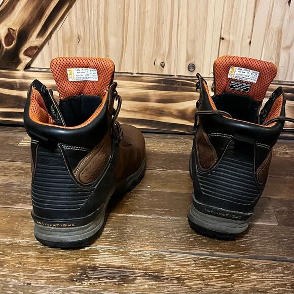 Men’s Timberland Pro Series Work Boots Brn 13W - Picture 14 of 15